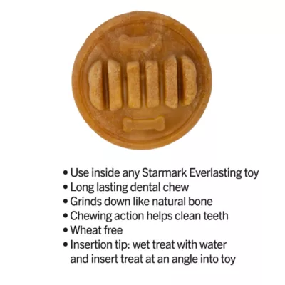 Product Starmark® Everlasting Treats Dog Toy Treat Insert - Bacon Flavor