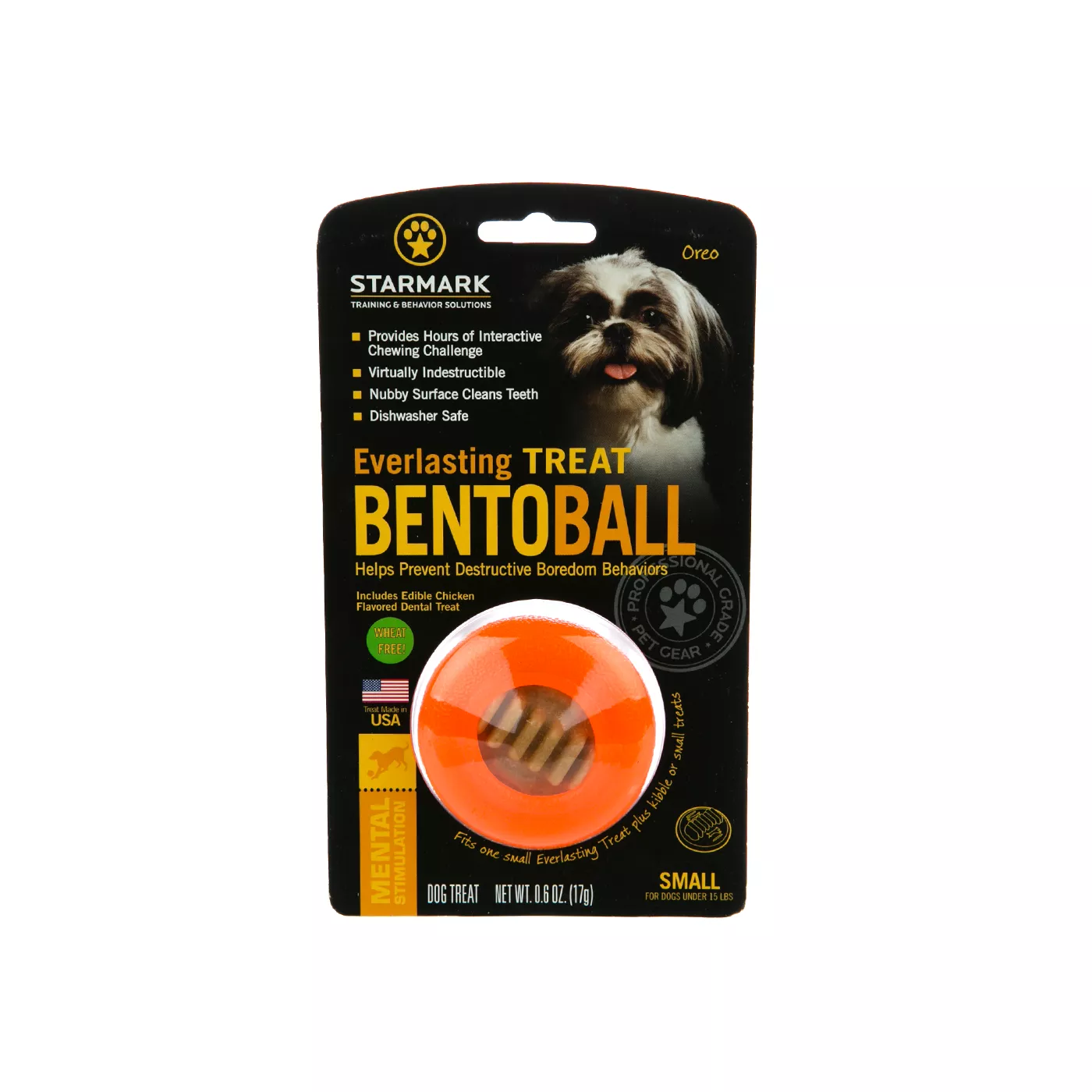 Product Starmark® Everlasting Treat Bento Ball Dog Toy - Chicken Flavor