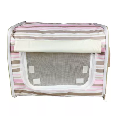 Product Pet Life Striped Lightweight Crate