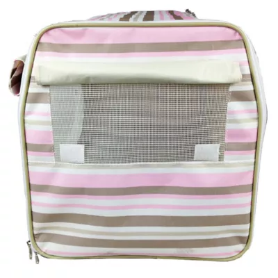 Product Pet Life Striped Lightweight Crate
