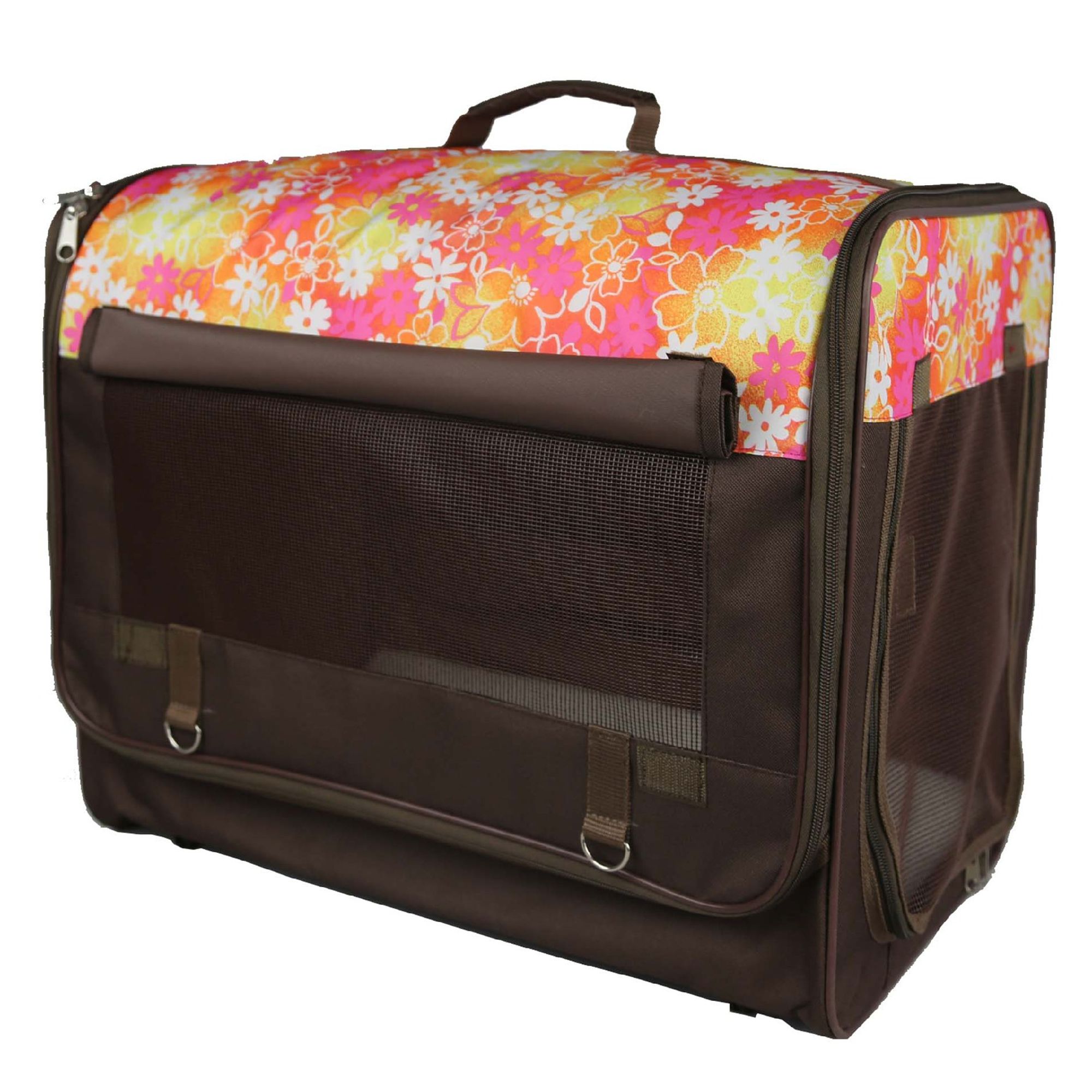 Pet Life Floral Lightweight Tent Crate dog Crates & Kennels PetSmart