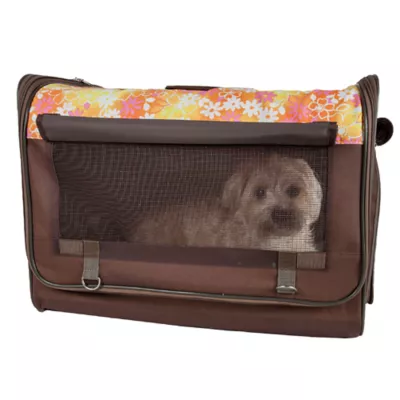Product Pet Life Floral Lightweight Tent Crate