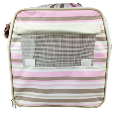 Product Pet Life Striped Lightweight Crate