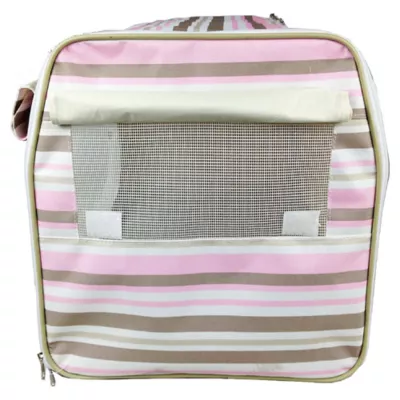 Product Pet Life Striped Lightweight Crate