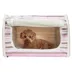 Pet Life Striped Lightweight Dog Crate - Folding Pet Kennel image thumbnail 2