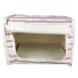 Pet Life Striped Lightweight Dog Crate - Folding Pet Kennel image thumbnail 5