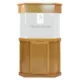 Product Advance Aqua Tanks Laguna Pentagon Aquarium Canopy & Stand