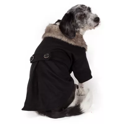 Pet Life Buttoned Faux Fur Coat - Image 1