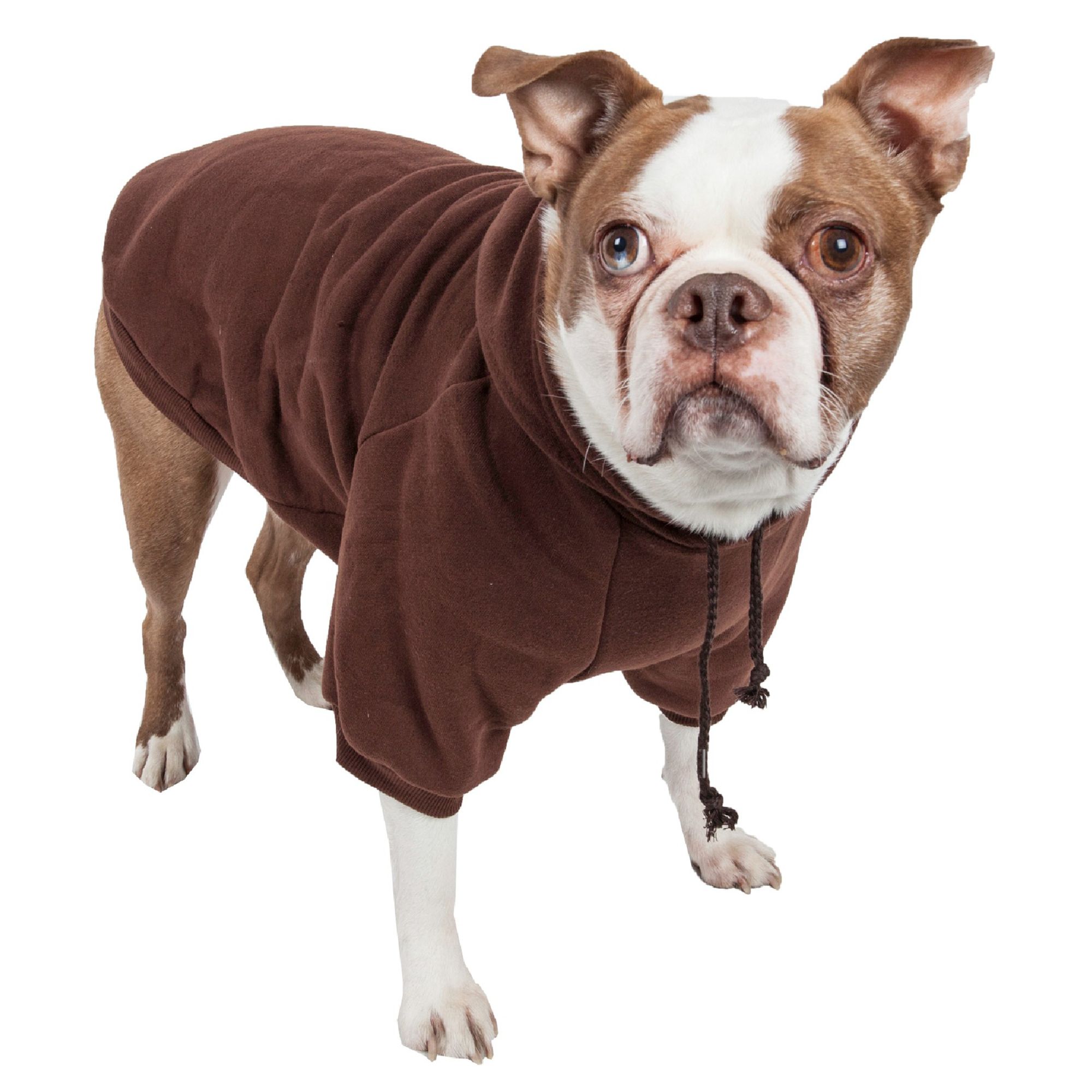 Pet Life Comfort Hoodie in Brown Size Large PetSmart