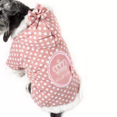 Product Pet Life Polka Dot Hooded Sweater