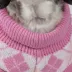 Pet Life Argyle Ribbed Sweater image thumbnail 3