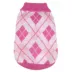 Pet Life Argyle Ribbed Sweater image thumbnail 4