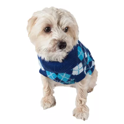 Product Pet Life Argyle Ribbed Sweater