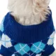 Product Pet Life Argyle Ribbed Sweater