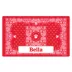 Drymate® Paisley Bandana Personalized Cat Litter Mat image thumbnail 1