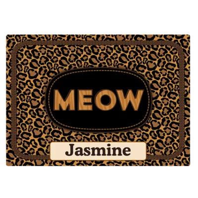 Product Drymate® "Meow" Personalized Cat Litter Mat