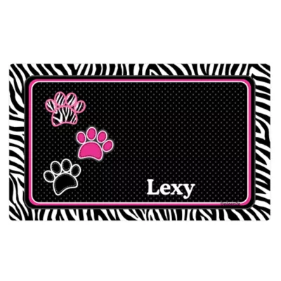 Product Drymate® Zebra Print Personalized Placemat