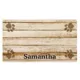 Product Drymate® Distressed Wood & Paw Personalized Placemat