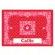 Product Drymate® Paisley Bandana Personalized Cat Litter Mat