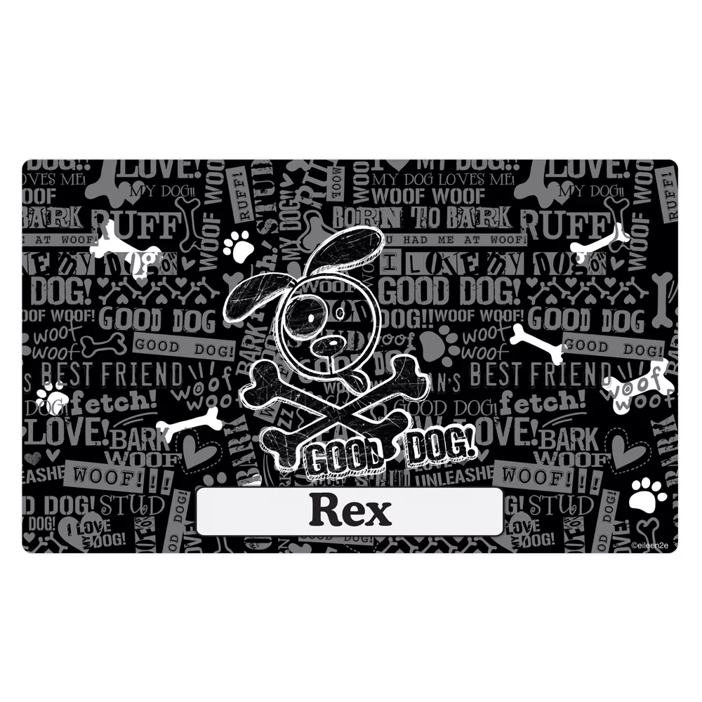 Drymate® Crossbones Personalized Placemat