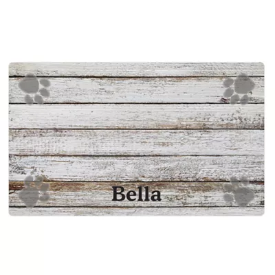 Product Drymate® Distressed Wood & Paw Personalized Placemat