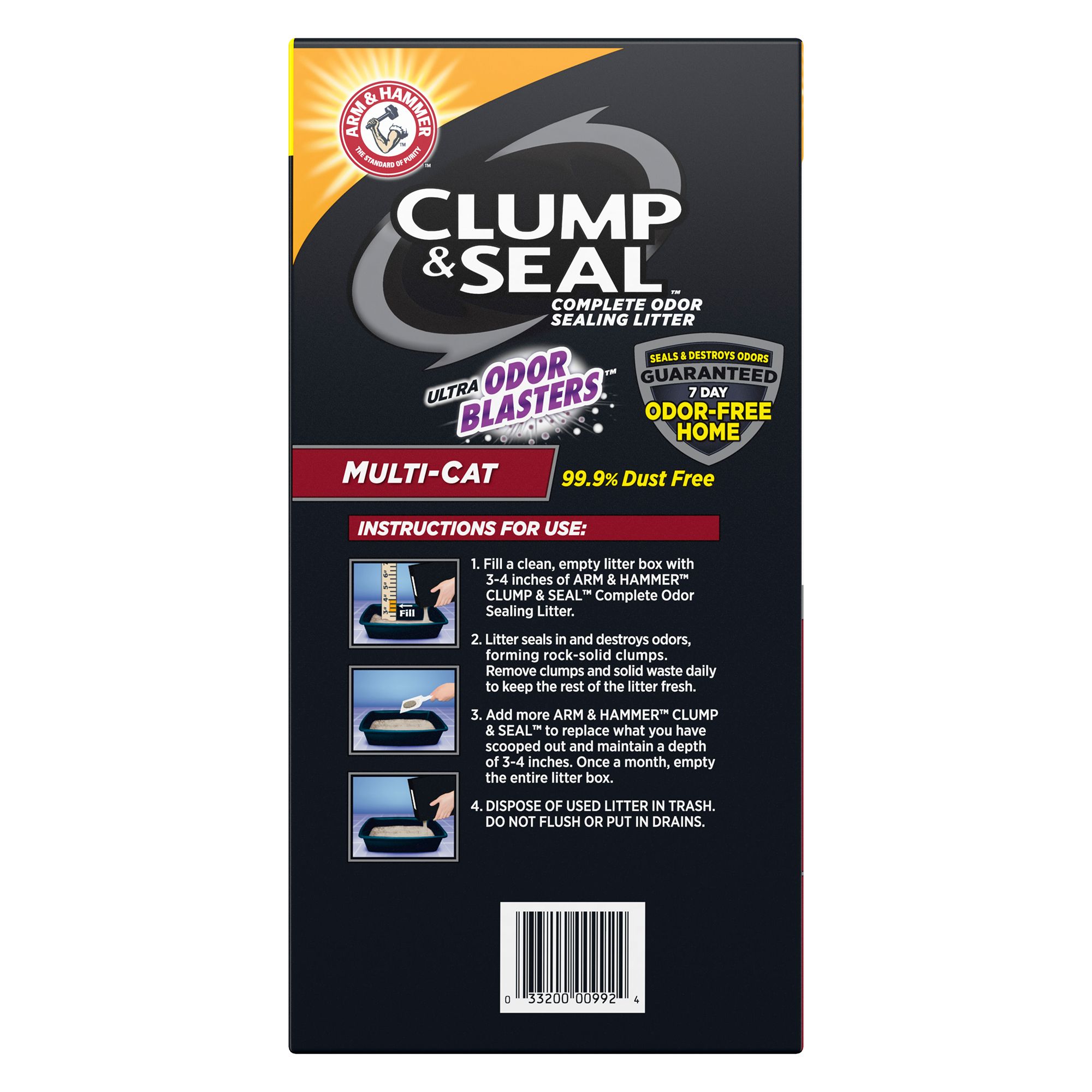 Clump and seal microguard best sale