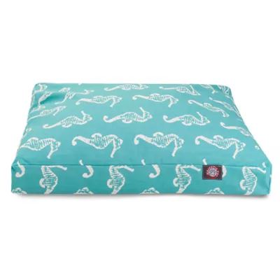 Majestic Pet Seahorse Rectangle Dog Bed - Image 1