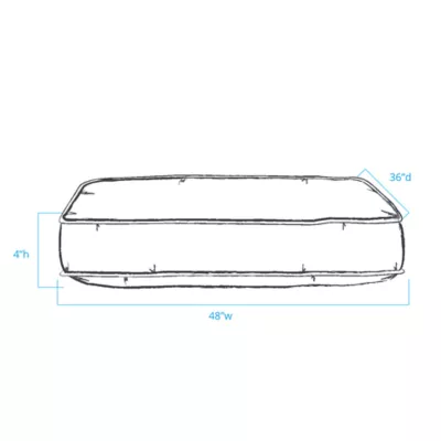 Product Carolina Pet Jamison Quilted Pet Bed Protector