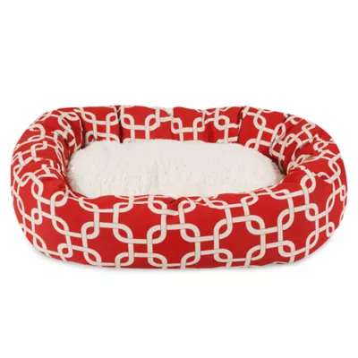 Majestic Pet Links Sherpa Bagel Indoor & Outdoor Dog Bed - Image 2