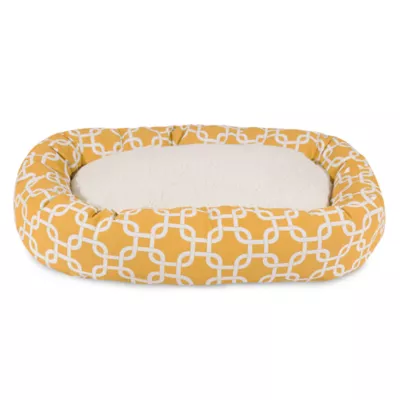 Majestic Pet Links Sherpa Bagel Indoor & Outdoor Dog Bed - Image 2