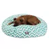 Majestic Pet Chevron Round Indoor & Outdoor Dog Bed image thumbnail 1