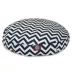 Majestic Pet Chevron Round Indoor & Outdoor Dog Bed image thumbnail 1