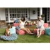 Majestic Pet Chevron Round Indoor & Outdoor Dog Bed image thumbnail 3