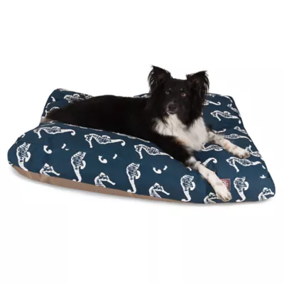 Majestic Pet Seahorse Rectangle Dog Bed - Image 1