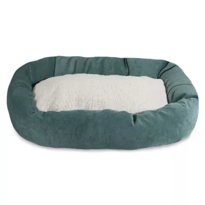 Majestic Pet Villa Collection Sherpa Bagel Dog Bed - Image 1