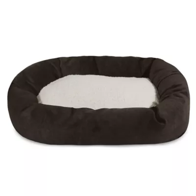 Majestic Pet Villa Collection Sherpa Bagel Dog Bed - Image 1