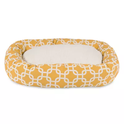 Product Majestic Pet Links Sherpa Bagel Indoor & Outdoor Dog Bed