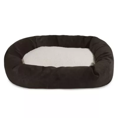 Majestic Pet Villa Collection Sherpa Bagel Dog Bed - Image 1