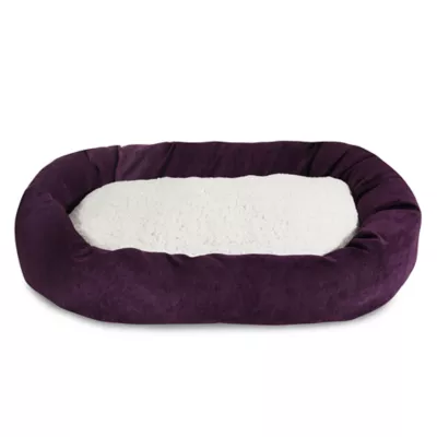 Product Majestic Pet Villa Collection Sherpa Bagel Dog Bed