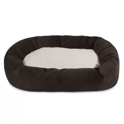 Majestic Pet Villa Collection Sherpa Bagel Dog Bed - Image 1