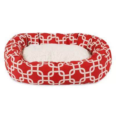 Majestic Pet Links Sherpa Bagel Indoor & Outdoor Dog Bed - Image 2