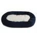 Majestic Pet Villa Collection Sherpa Bagel Dog Bed image thumbnail 1
