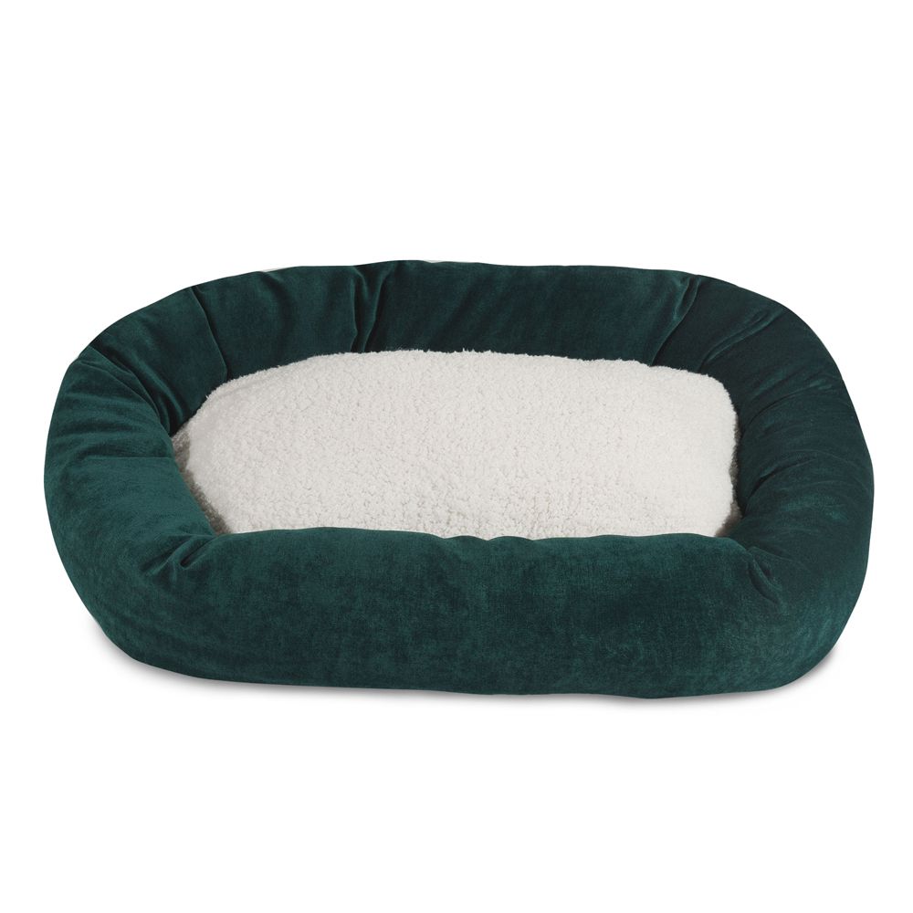 Majestic Pet Villa Collection Sherpa Bagel Dog Bed