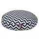 Product Majestic Pet Chevron Round Indoor & Outdoor Dog Bed