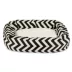 Majestic Pet Chevron Sherpa Bagel Indoor & Outdoor Dog Bed image thumbnail 2