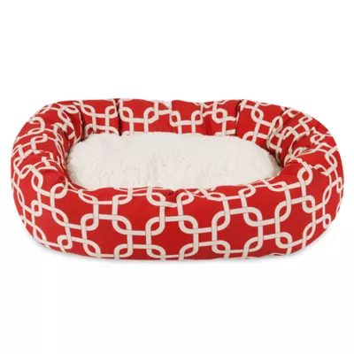Majestic Pet Links Sherpa Bagel Indoor & Outdoor Dog Bed - Image 2