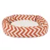Majestic Pet Chevron Sherpa Bagel Indoor & Outdoor Dog Bed image thumbnail 2