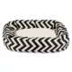 Product Majestic Pet Chevron Sherpa Bagel Indoor & Outdoor Dog Bed