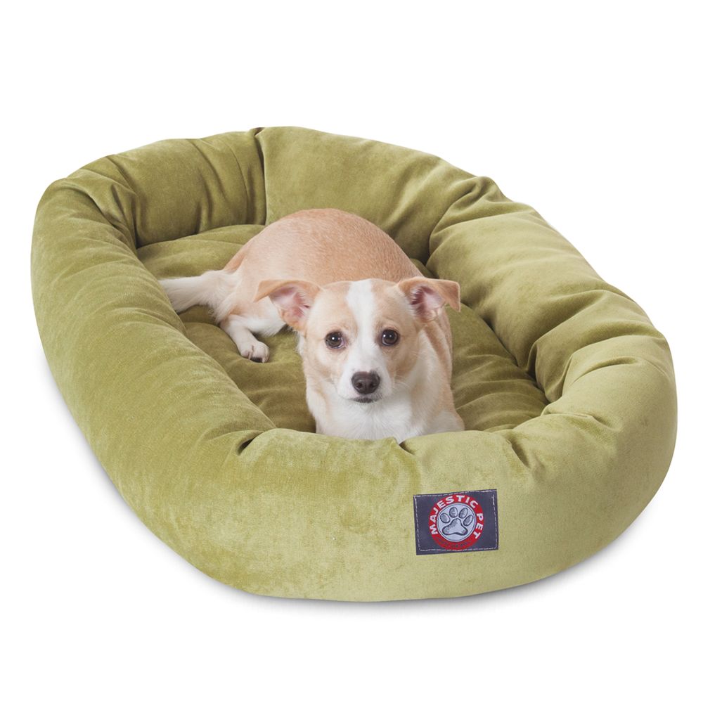 Majestic Pet Villa Bagel Dog Bed, Vintage