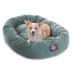 Majestic Pet Villa Micro-Velvet Bagel Dog Bed image thumbnail 1